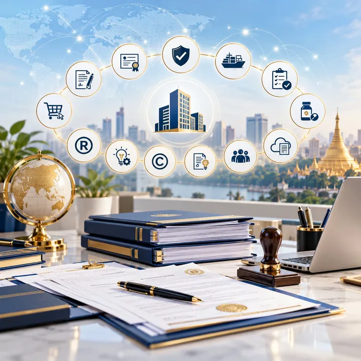 Business registration, licensing and intellectual property services